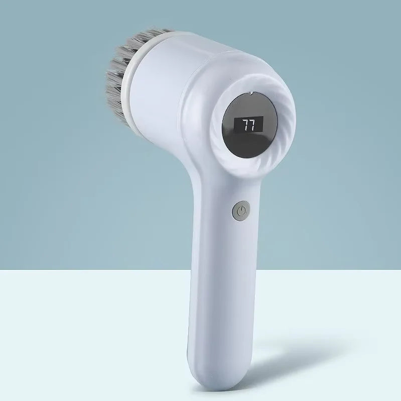 ⏳ Chega de Perder Tempo com Limpeza! Você Vai Entrar para o 1% Que Já Usam a Escova Elétrica 5 em 1? O fim do estresse com a limpeza está aqui.
