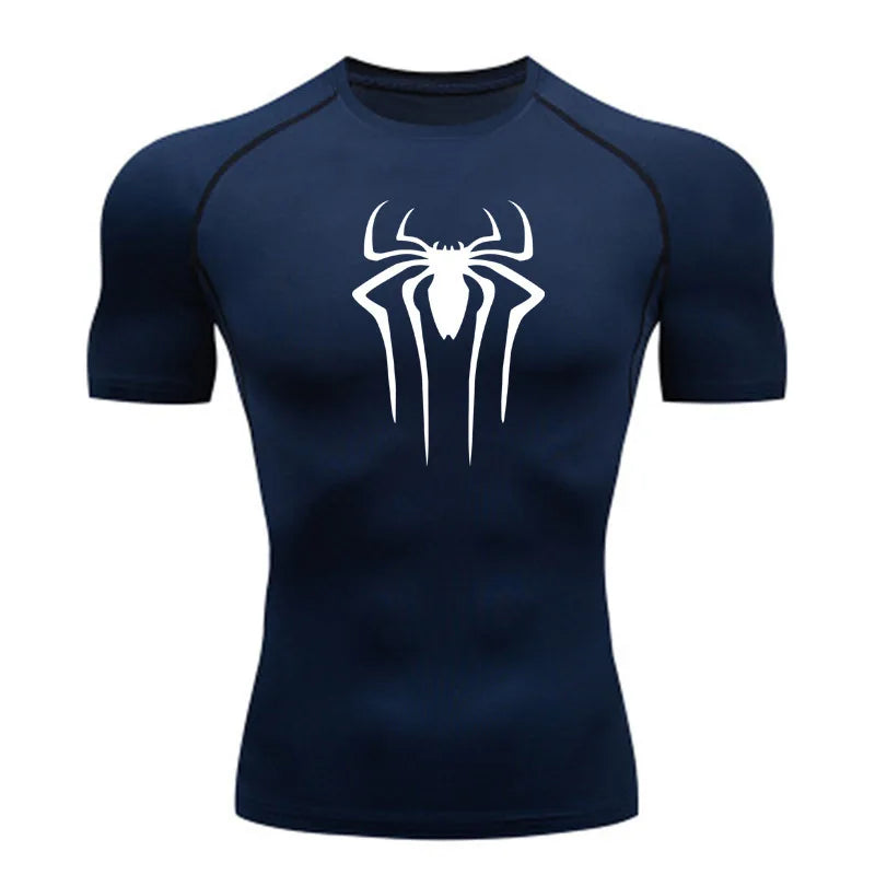 Camiseta de Compressão Masculina: Performance Máxima para Academia, Corrida e Esportes.